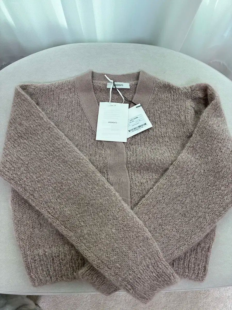 アモーメント グランドマスター カーディガン ピンク
