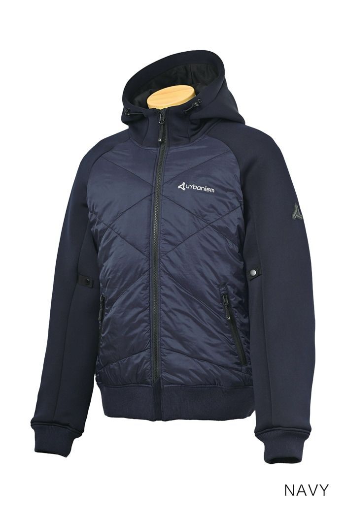 アーバニズム UNJ 120 ネイビー メンズ L サイズ プロテクションウィンターパーカー 秋冬用