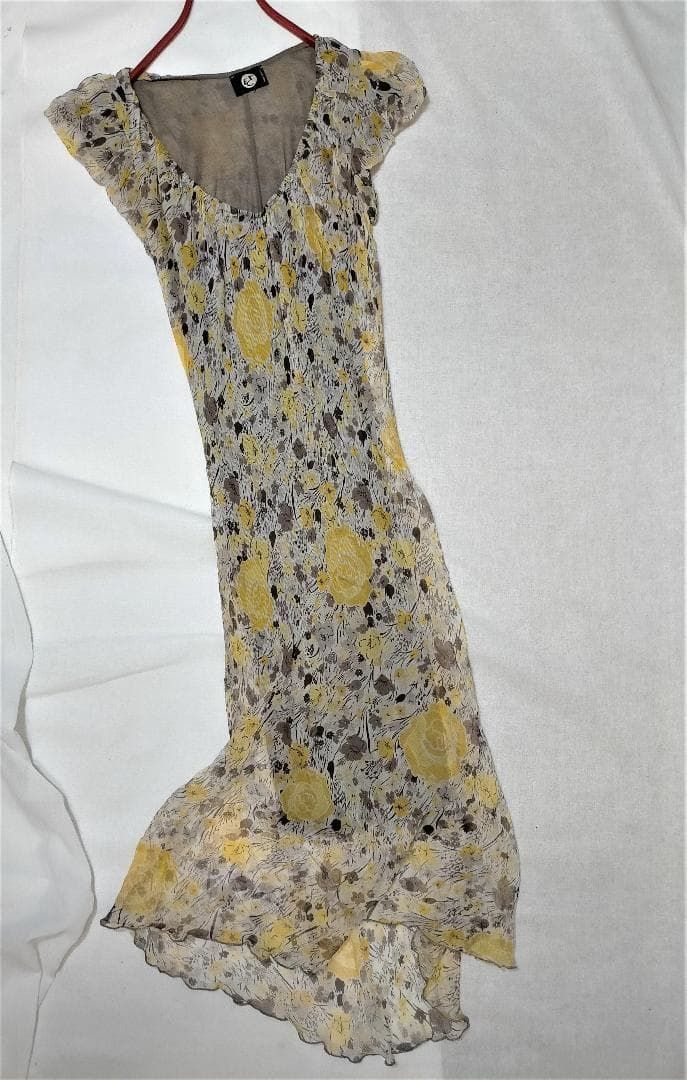 最 定価7万円 イタリア製マキシ丈ワンピースRLINE071301