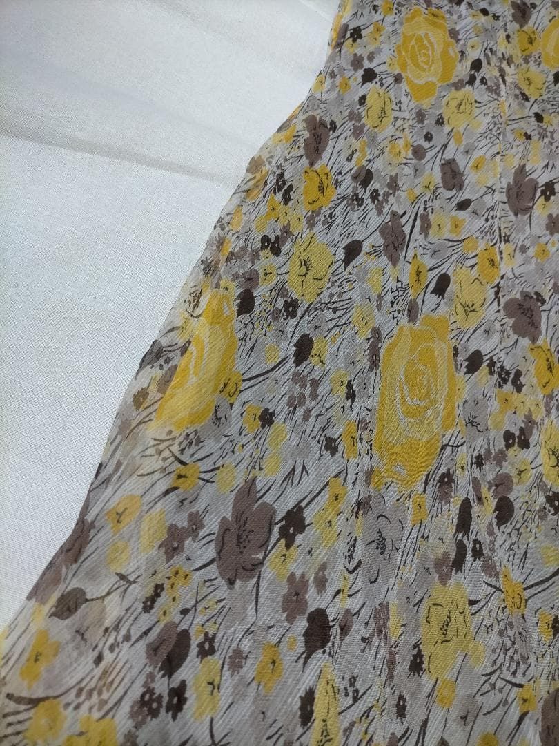 最 定価7万円 イタリア製マキシ丈ワンピース