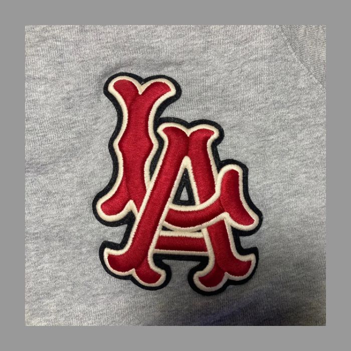 GUCCI×MLB 2018AW Angels 刺繍ロゴクルーネック トレーナー GUCCI×MLB 2018AW Angels 刺繍ロゴクルーネック トレーナー