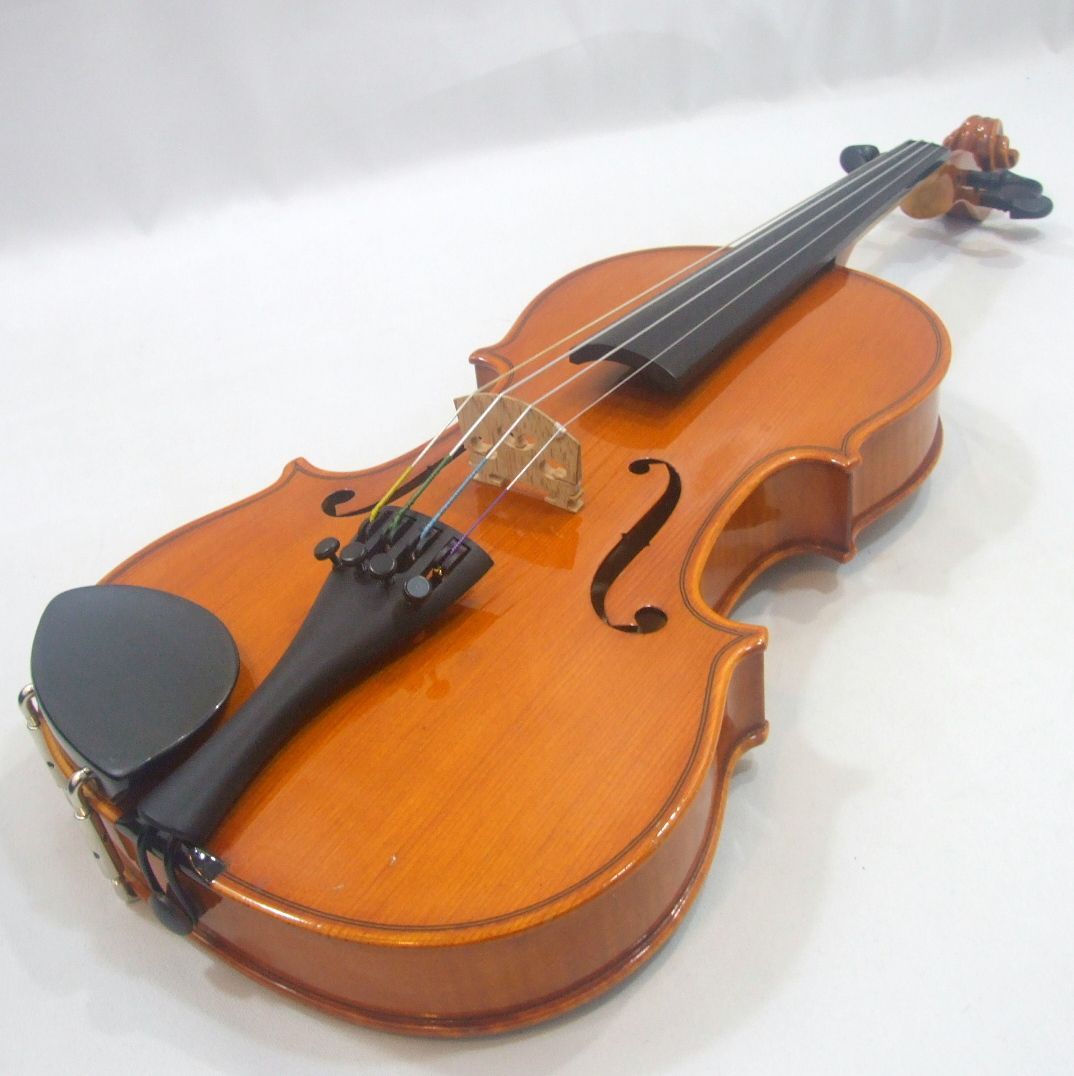 スズキバイオリン No330 1/2 分数 裏横板 杢 1991年 SUGITO弓 ケース