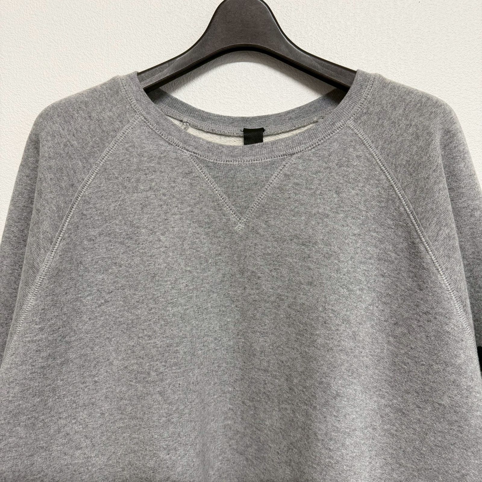 最終値 CHROME HEARTS Y NOT クロムハーツ ワイノット クロスパッチ グレー 長袖 スウェット トレーナー トップス メンズ レディース XLサイズ