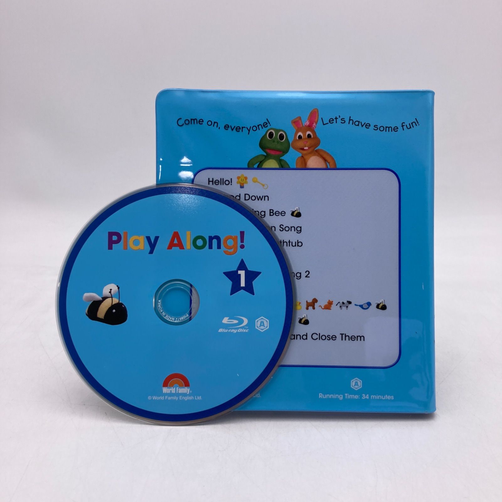プレイアロング おもちゃ付　ブルーレイ　ディズニー英語システム　502809 プレイアロング ブルーレイ おもちゃ付 ディズニー英語システム