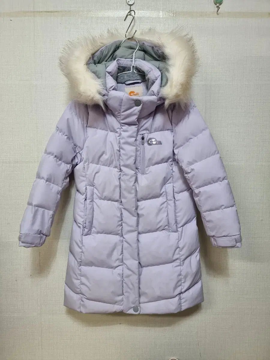 NEPA レディース 女の子 グースダウン ロング丈ダウンジャケット 120