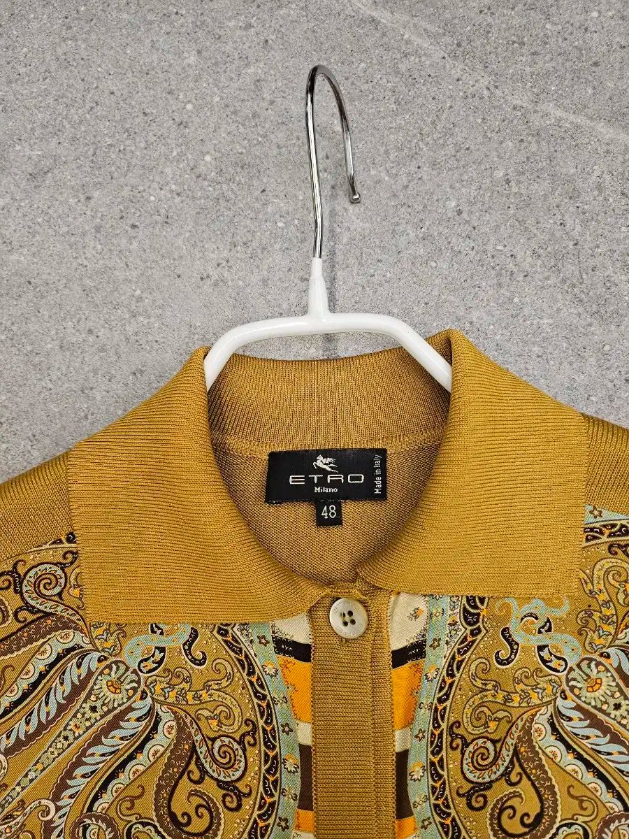  ETRO エトロ ベイズリー 半袖 カーディガン 48 長袖 カーディガン ボレロ アンサンブル