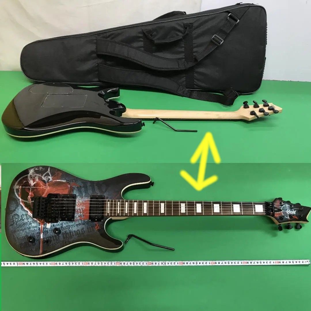 楽器 Cort KX 5 FR TF FRペイントエレキギター ケース付き エレキギター