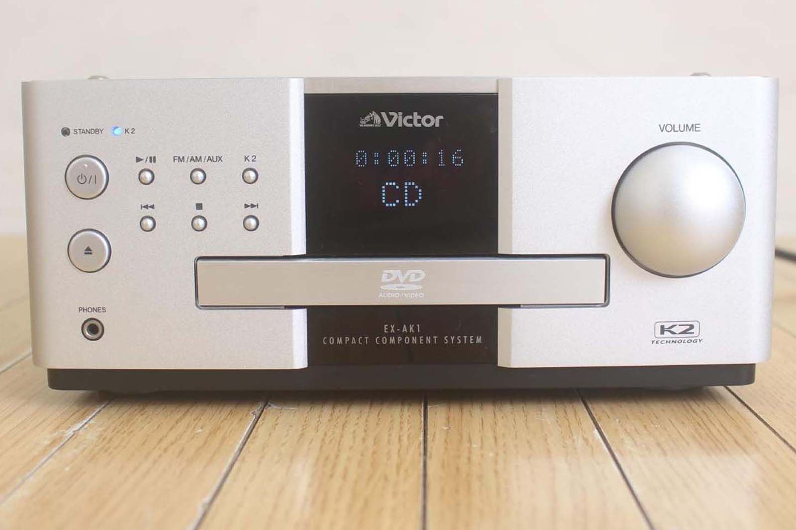 ビクター CD/DVDアンプ CA-EXAK1 ウッドコーン 2010年 動作品 ビクター CD/DVDアンプ CA-EXAK1 ウッドコーン 2010年 動作品 Victor