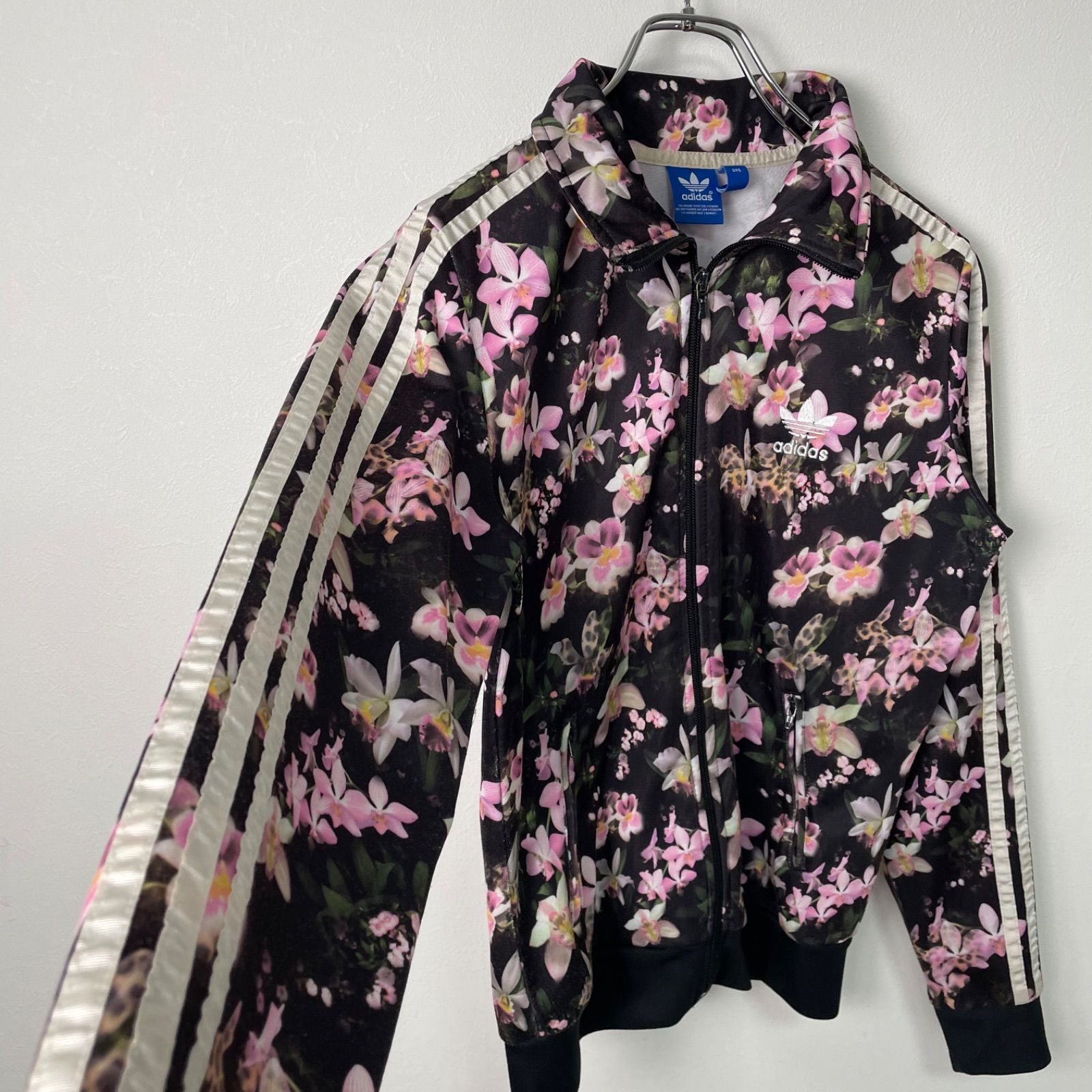 美品】adidas オリジナルス 花柄 トラックジャケット レディース M〜L