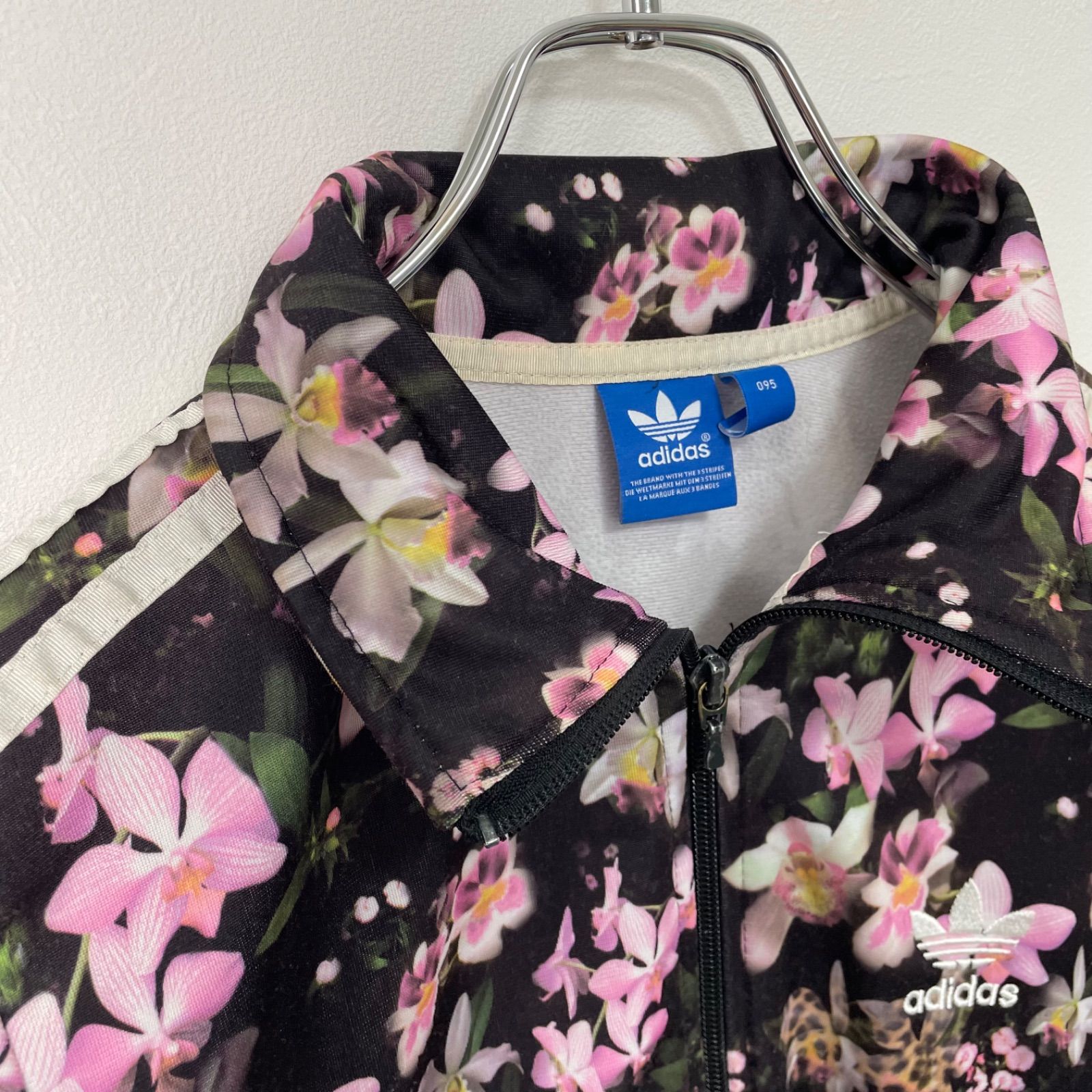美品】adidas オリジナルス 花柄 トラックジャケット レディース M〜L 