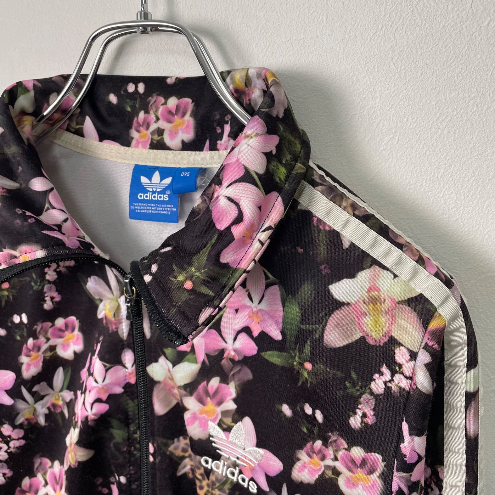 美品】adidas オリジナルス 花柄 トラックジャケット レディース M〜L