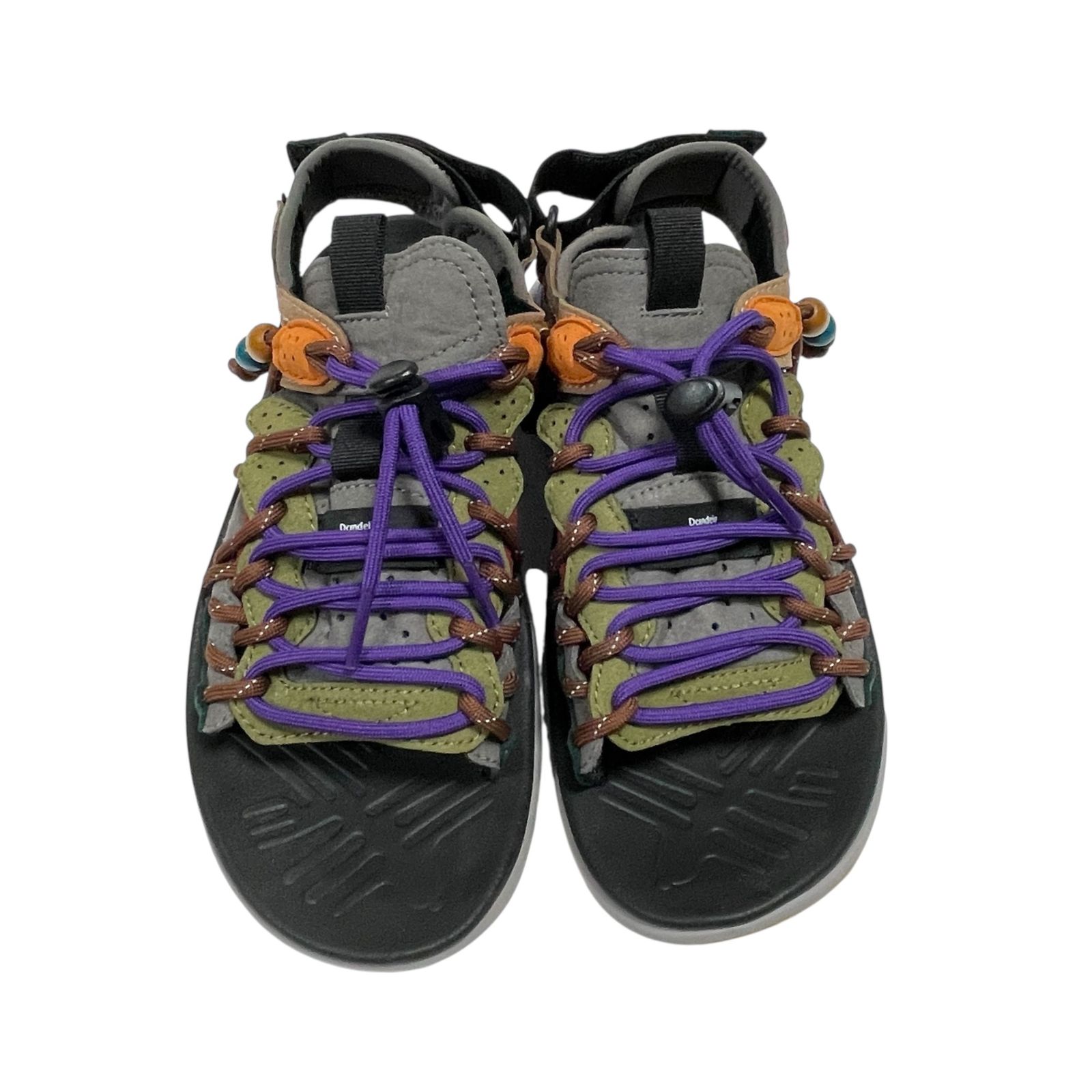 Flower フラワーマウンテン PUMA PUNKU FM 97015 サンダル 24 cm GREY BROWN レディース 箱有