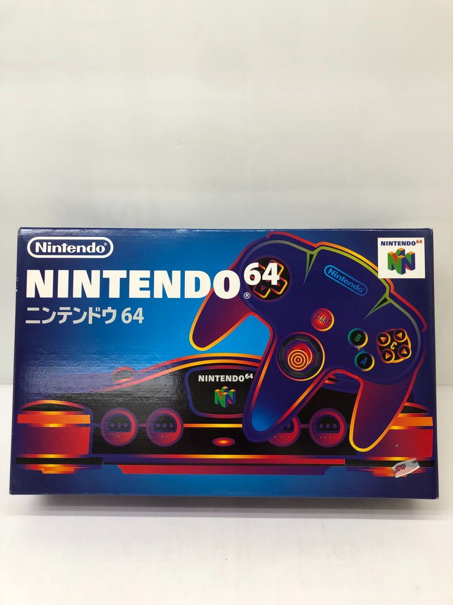 N64 Nintendo64 本体 箱 取説あり