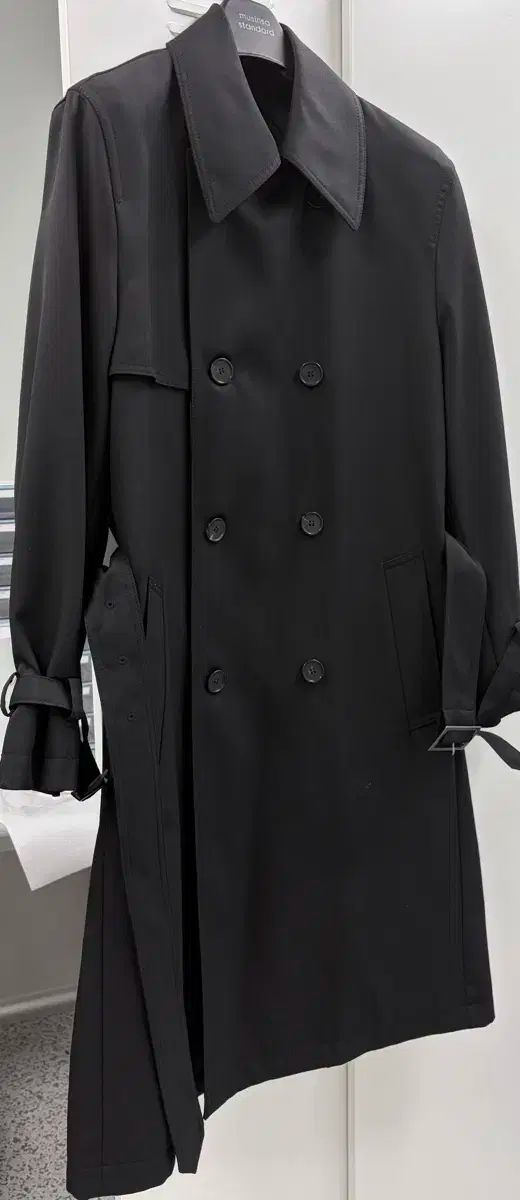 新商品 ウール ブレンド オーバーサイズ トレンチ コート Mサイズ