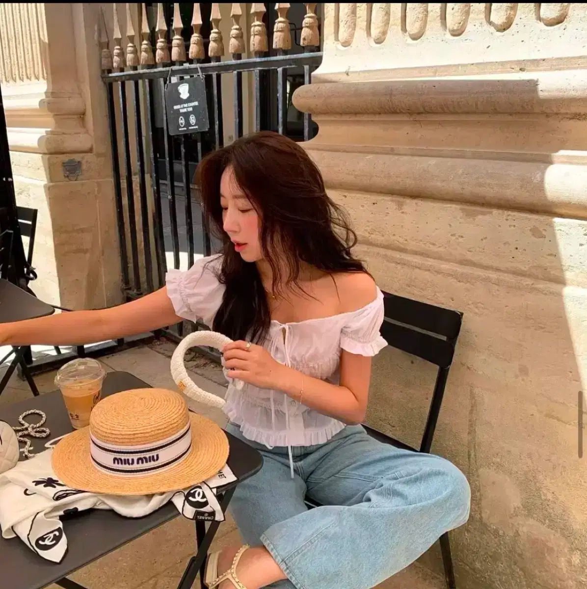 品質保証 ！ シイェ siye タイム デニム ライトブルー ショート xs