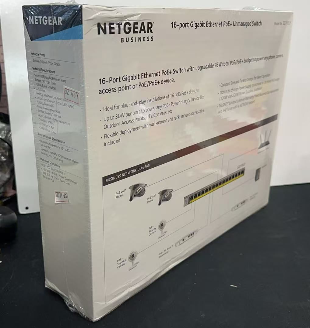  ネットギア NETGEAR スイッチ GS 116 LP 100 AJS 921487 その他 PC周辺機器