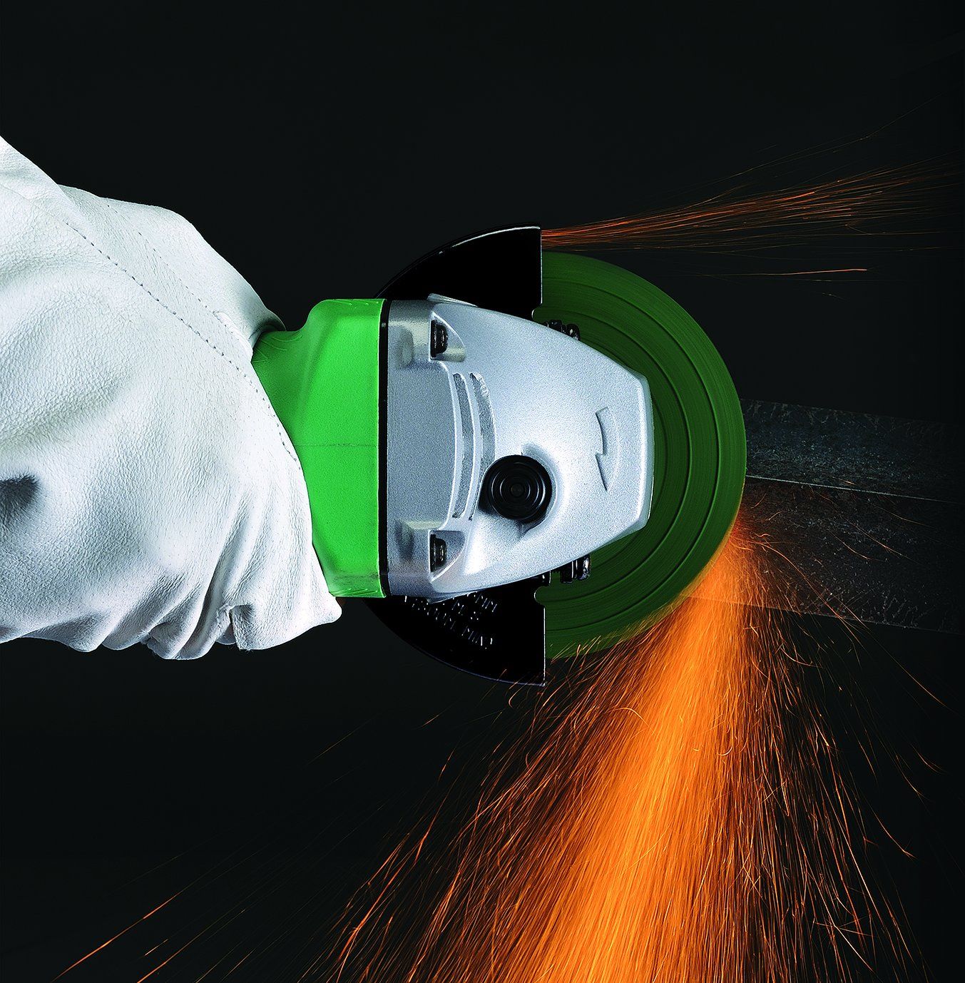 HiKOKI ハイコーキ AC100V 電気ディスクグラインダー G10ST トイシ径100mm 樹脂ボディ 細径Φ56mm スナップスイッチタイプ G10ST ディスクサンダー