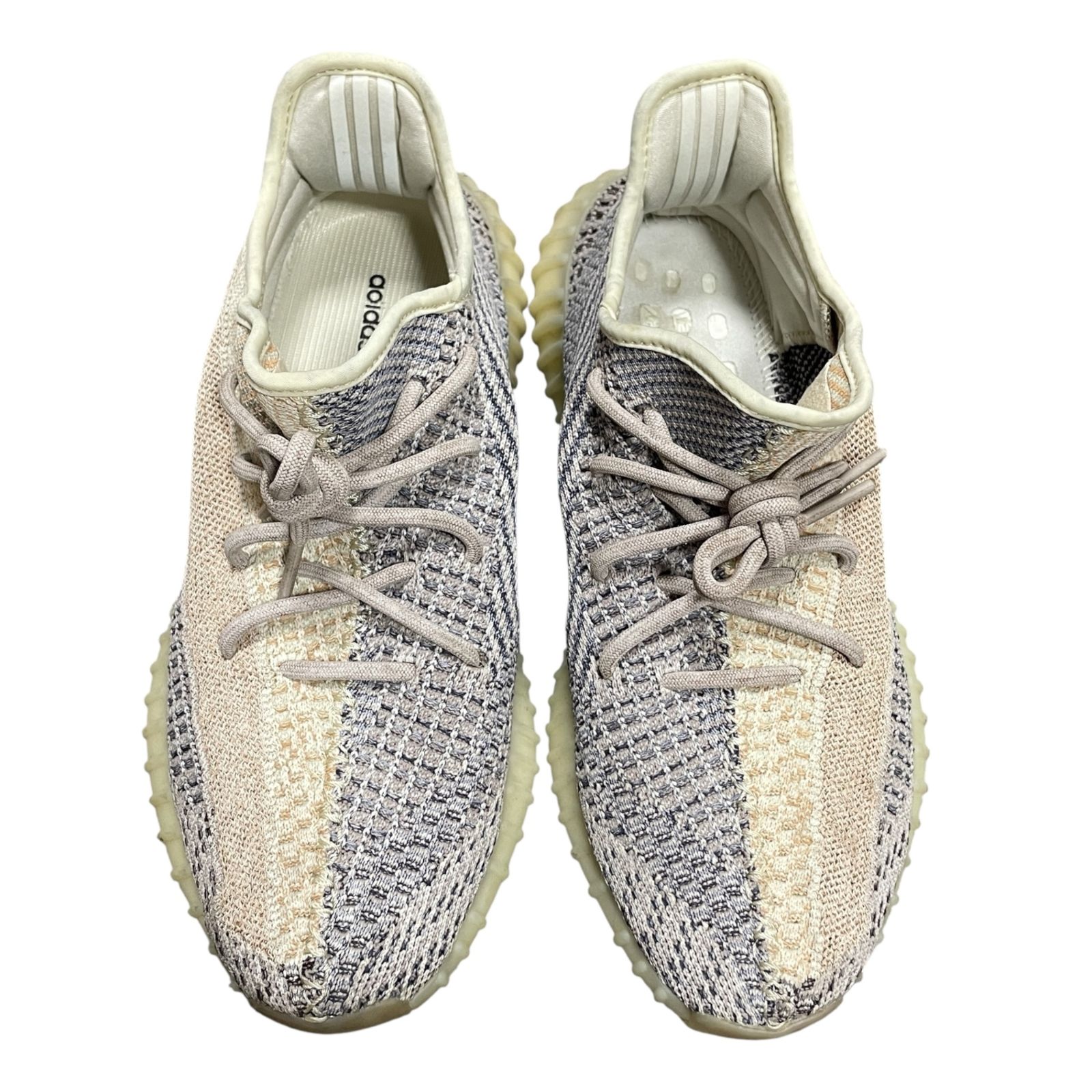 adidas アディダス YEEZY BOOST 350 V 2 イージー ブースト スニーカー GY 7658 28.5 cm アッシュパール 箱無 品