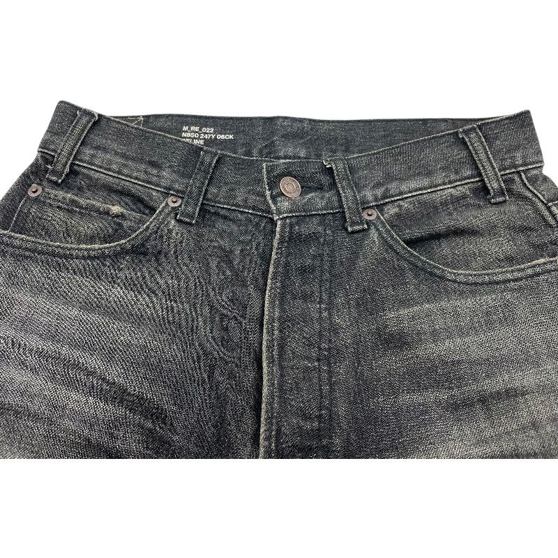 セリーヌ CELINE ウェスリーブラックデストロイドデニムパンツ