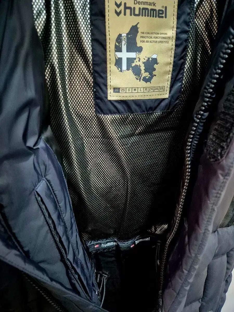  超 hummel ヒュンメル ロングダウンアウター ブラック キッズ その他 ジャケット ブルゾン