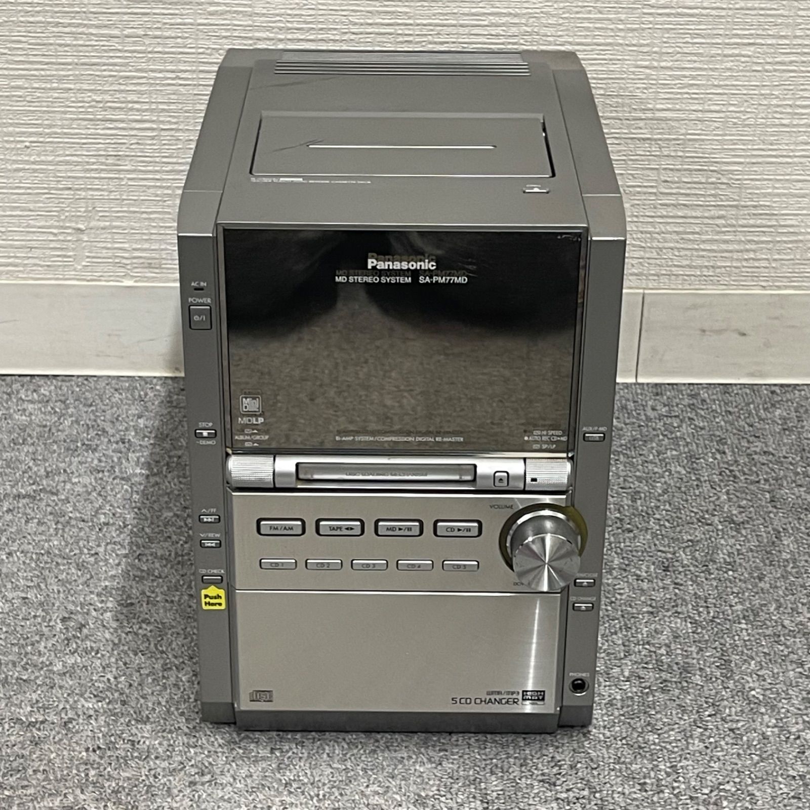 Panasonic パナソニック システムコンポ　SA-PM77MD Panasonic SC-PM77MD システムミニコンポ 【公式通販】
