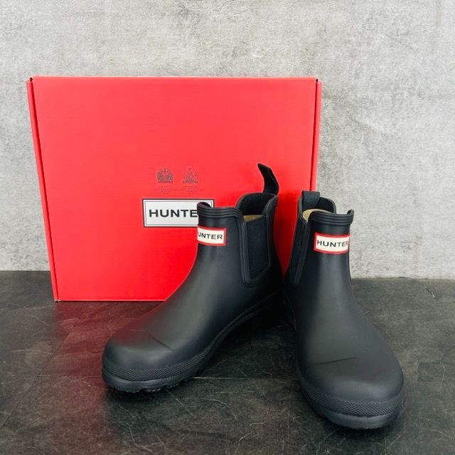 レディース レインブーツ サイズUK 4 23 cm ブラック HUNTER 301925