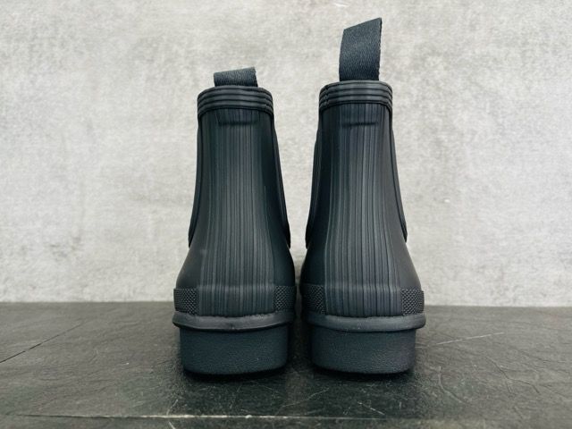 未使用 レディース レインブーツ サイズUK4 23cm ブラック HUNTER