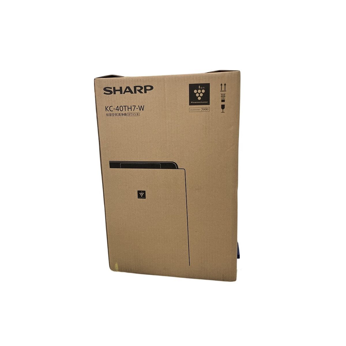 SHARP KC 40 TH 7 W 加湿空気清浄機 プラズマクラスター7000 ホワイト 家電 シャープ