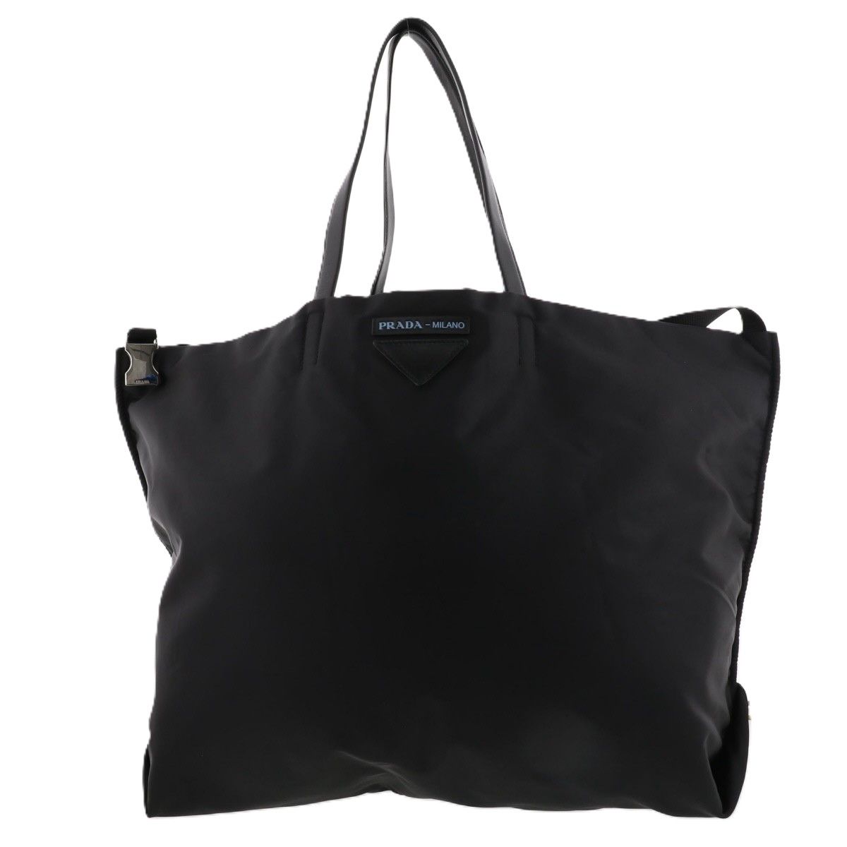 PRADA プラダ テスートラージ トートバッグ 1 BG 195 メンズ ナイロン ブラック