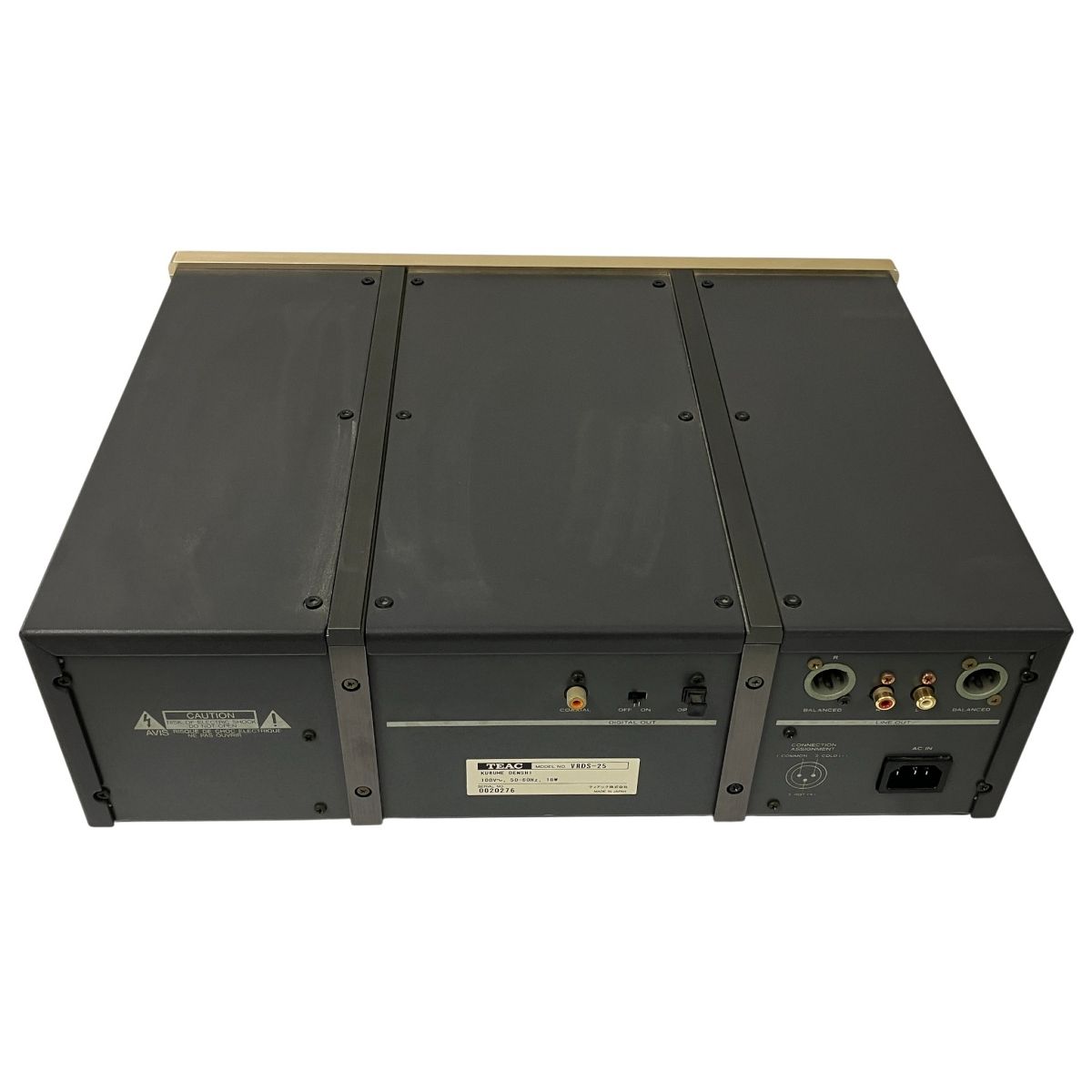TEAC VRDS-25X CDプレーヤー VRDS メカニズム搭載 CDデッキ ティアック