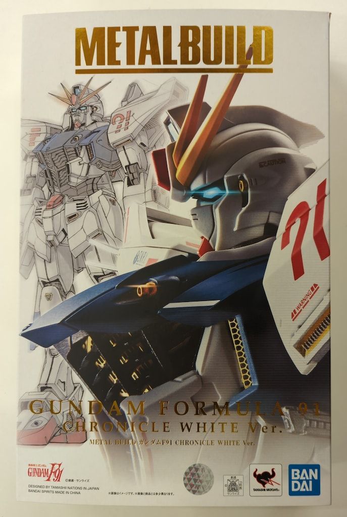 BANDAI SPIRITS METAL BUILD 機動戦士ガンダムF91 ガンダムF91 CHRONICLE WHITE ver