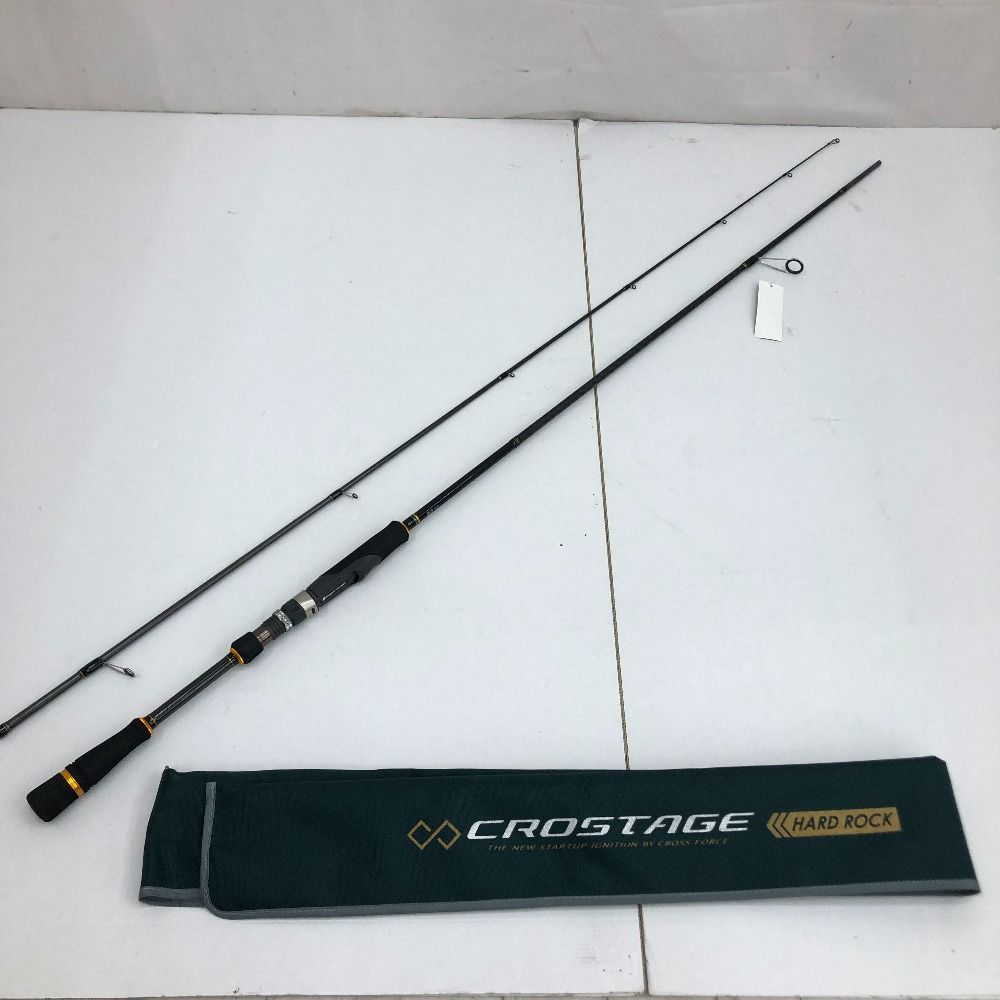 03 w 22097 MajorCraft メジャークラフト クロスステージ CRX 762 ML S ハードロック スピニングロッド