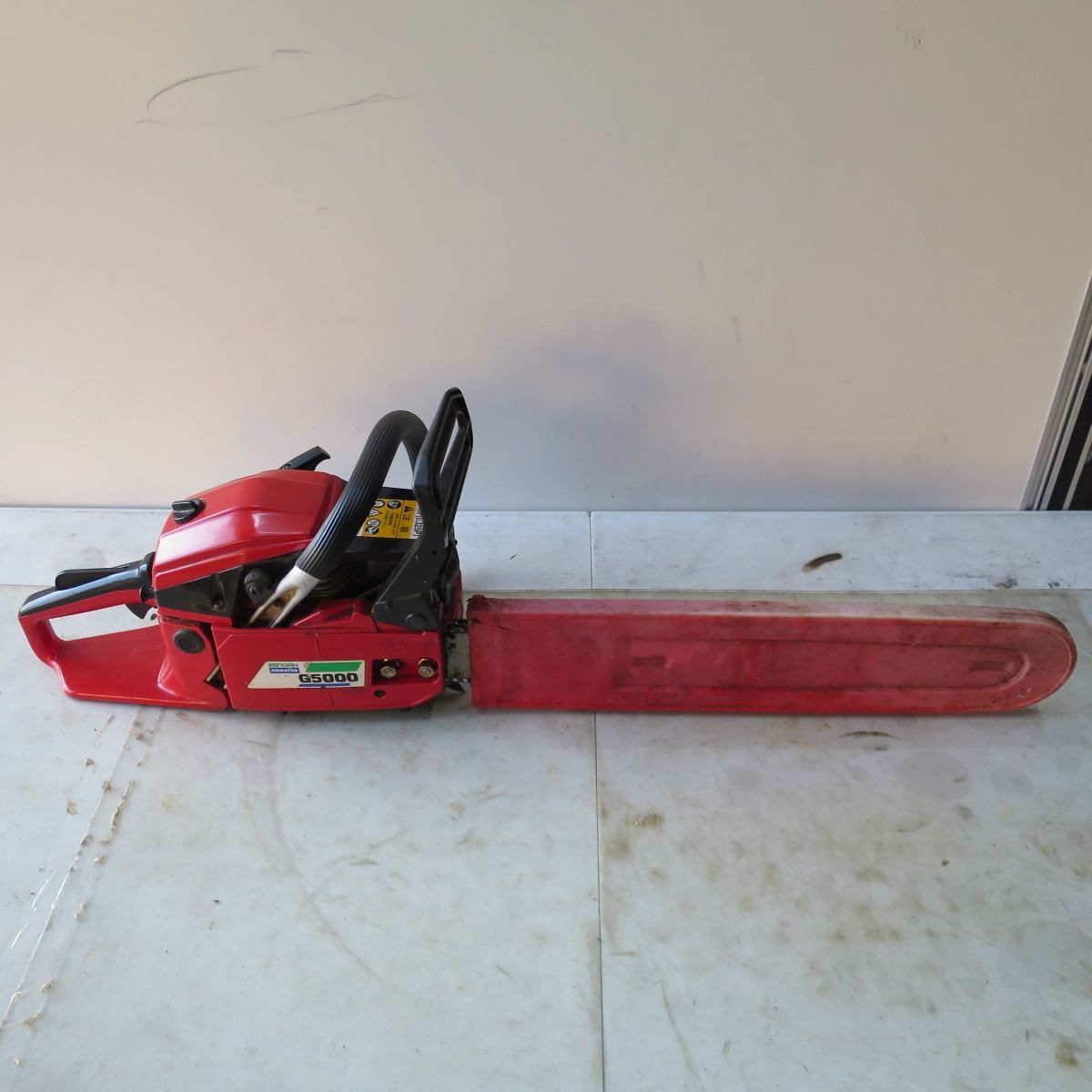 ゼノア エンジン チェンソー G5000 切断機 電動 工具 チェーンソー ZENOAH ジャンク品