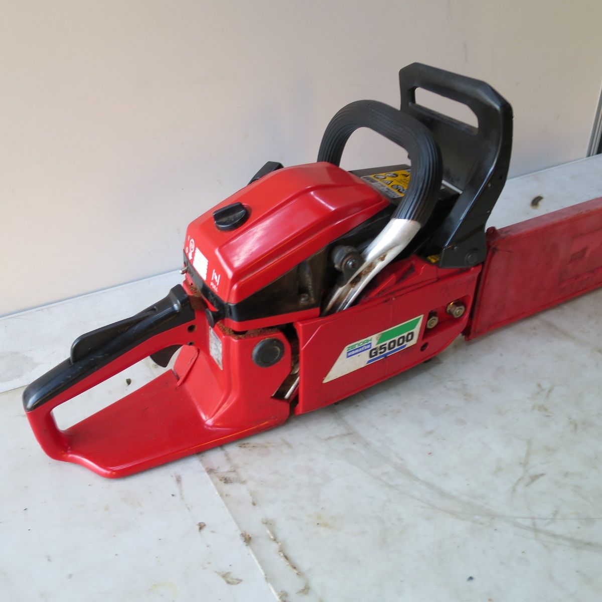 ゼノア エンジン チェンソー G5000 切断機 電動 工具 チェーンソー ZENOAH ジャンク品