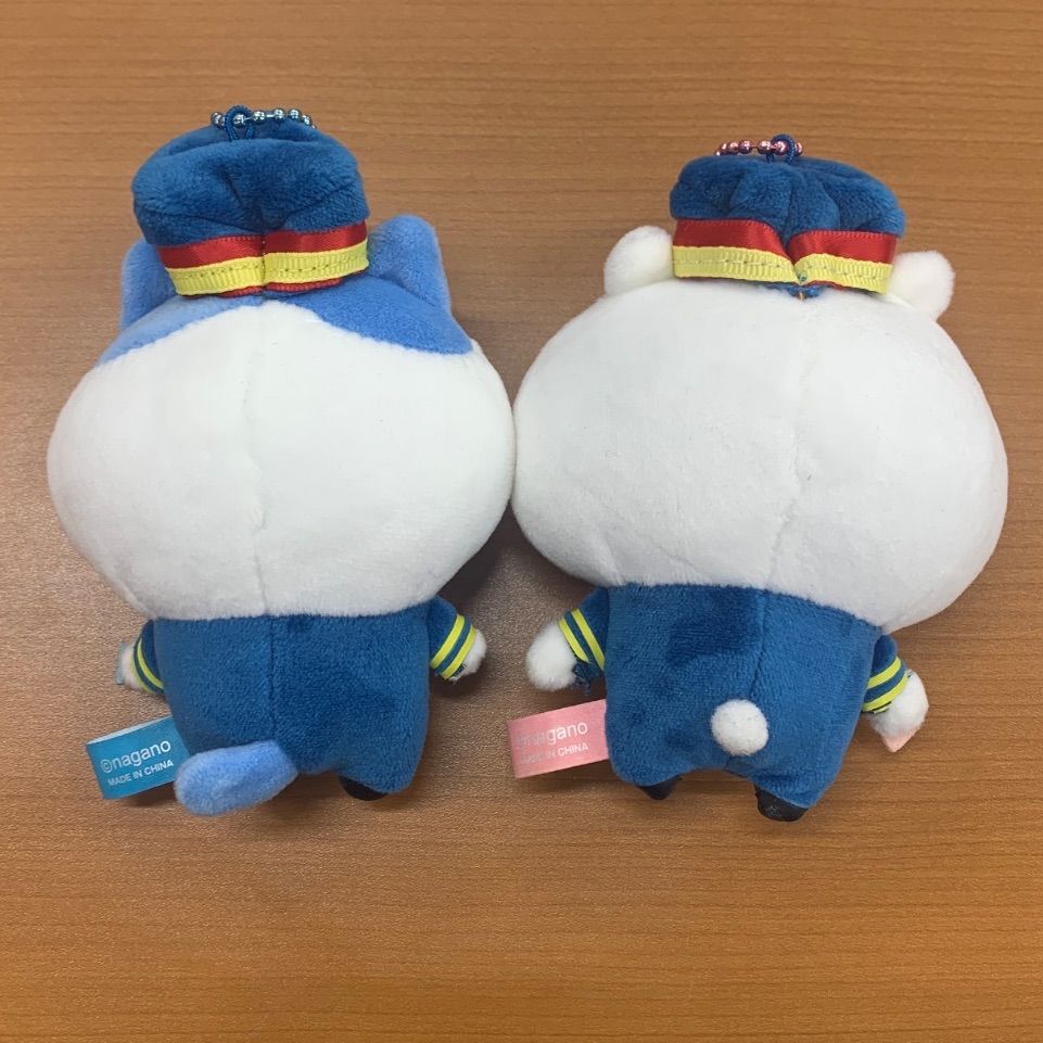 ちいかわ 駅員さんなマスコット セット(ちいかわ・ハチワレ ちいかわ 駅員さんなマスコット セット(ちいかわ・ハチワレ
