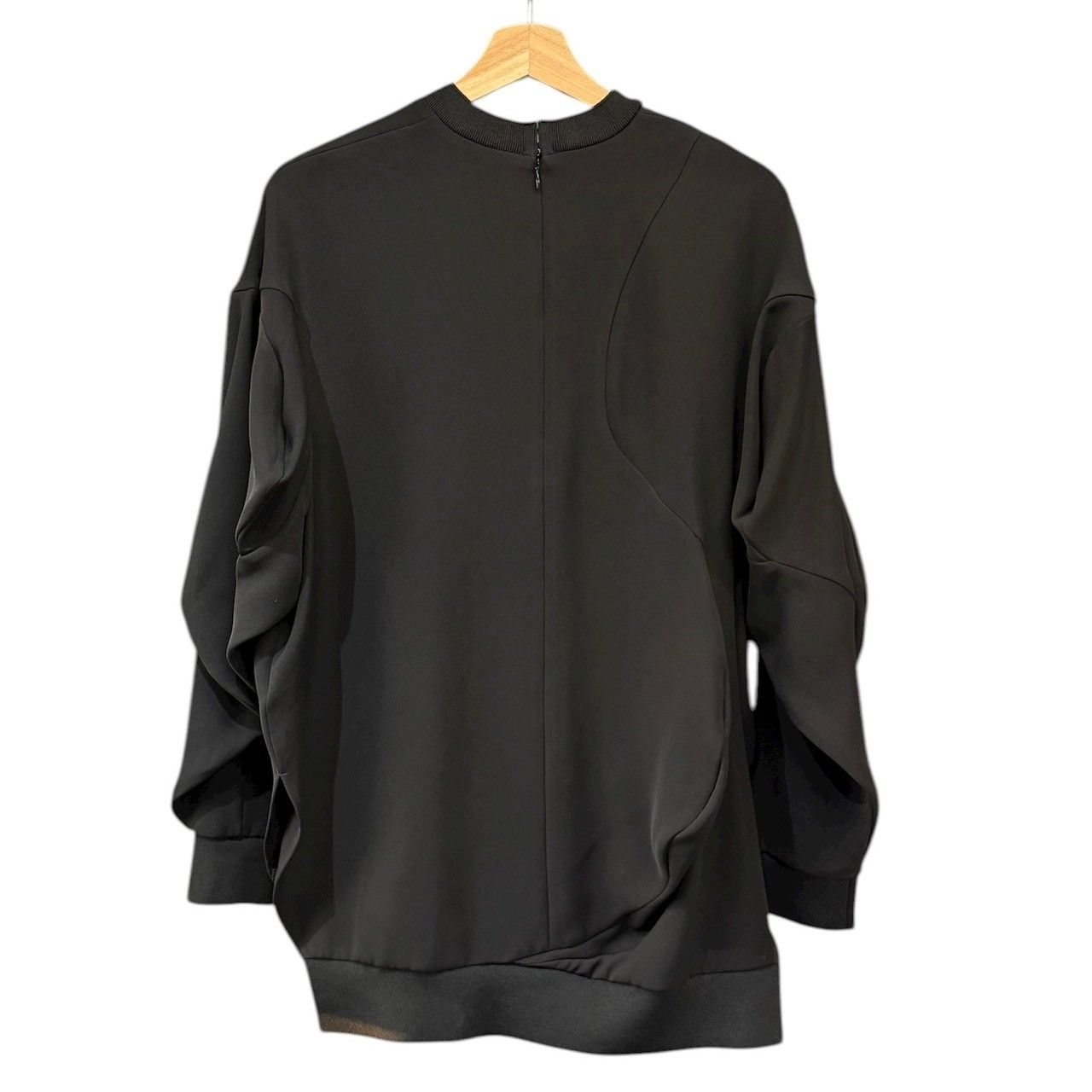 ENFOLD エンフォルド 24AW SEAM PULLOVER シームプルオーバーカットソー スウェット 300HA230-2060 38 ブラック 15022