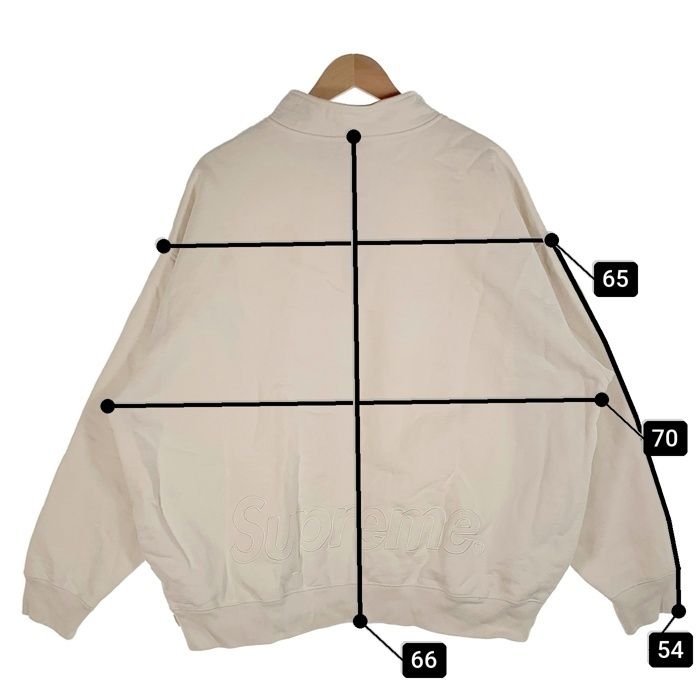 シュプリームトレーナー SUPREME シュプリーム 22AW Washed Half Zip Pullover ウォッシュド