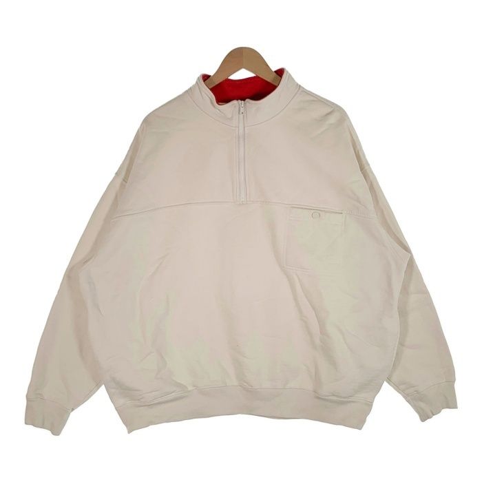 SUPREME シュプリーム 22AW Washed Half Zip Pullover ウォッシュド