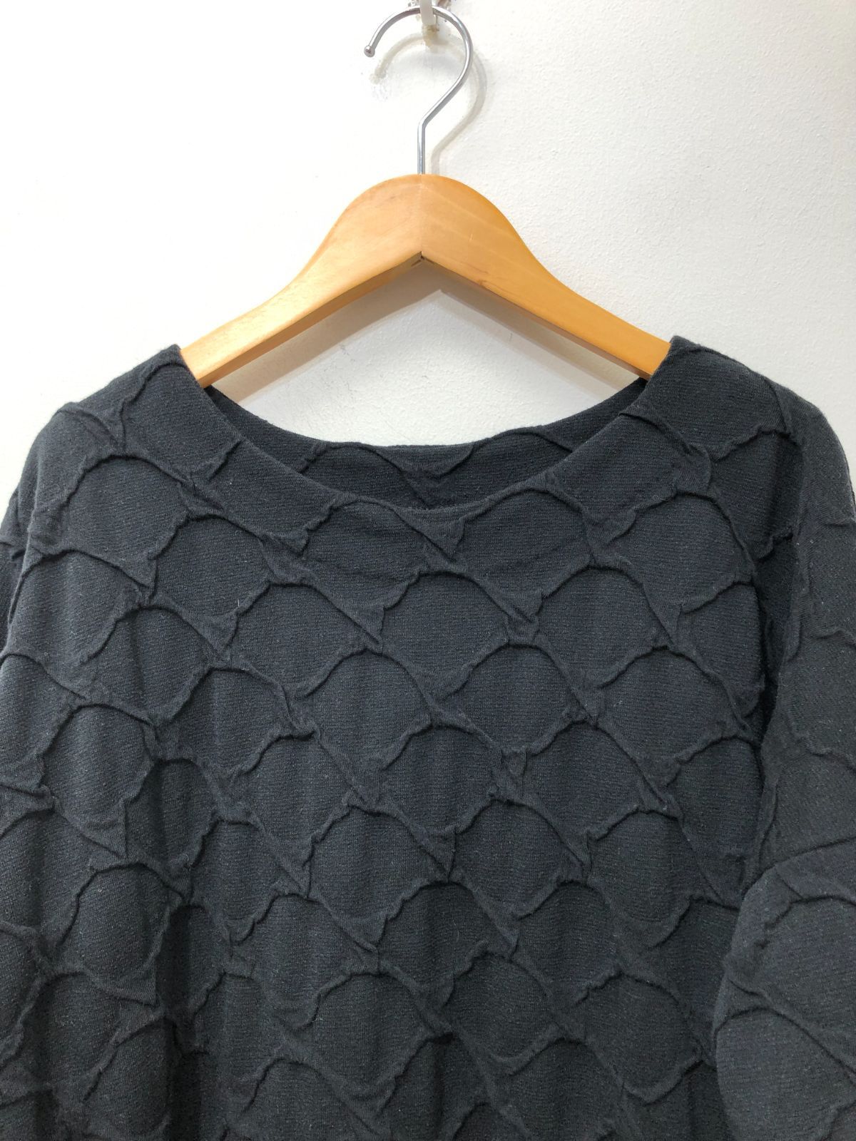 HaaT ハート イッセイミヤケ 総柄アート柄 ワンピース チュニック