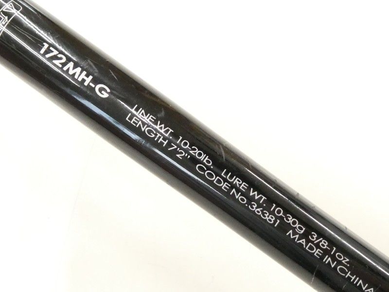  ジャッカル シマノ ポイズン アドレナ 172 MH G 02 バスロッド ロッド