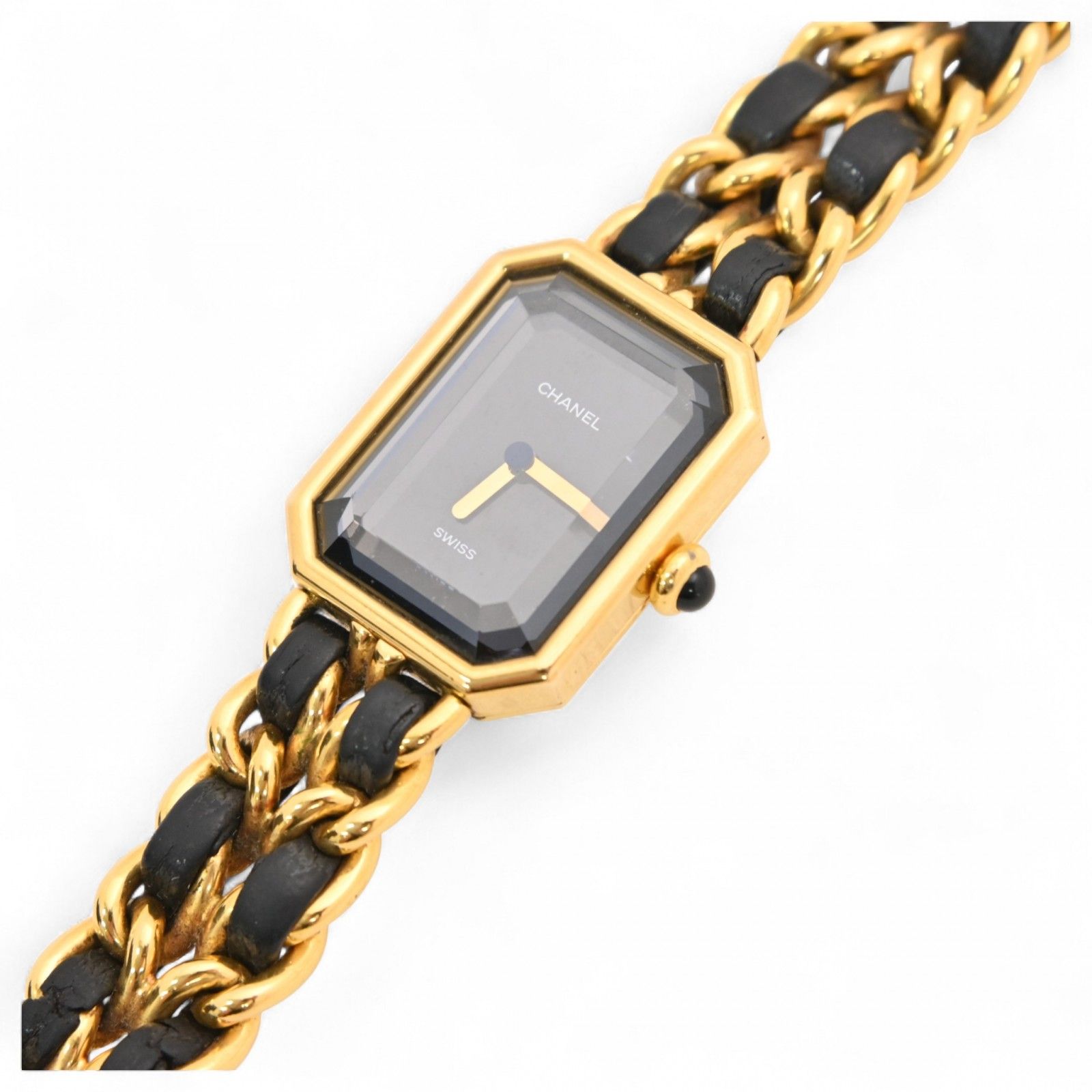 シャネル プルミエール L H 0001 腕時計 クォーツ 稼働 Bランク ch 33136 cc