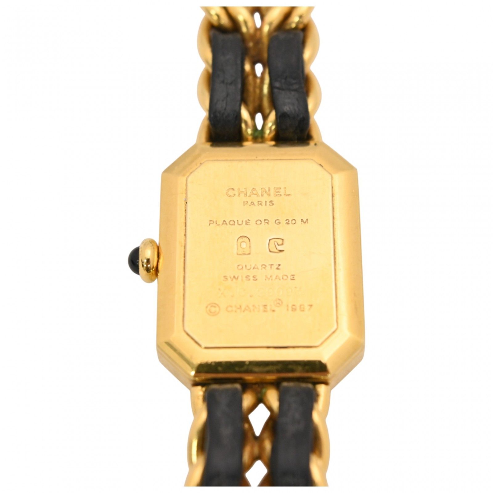  シャネル プルミエール L H 0001 腕時計 クォーツ 稼働 Bランク ch 33136 cc その他 時計