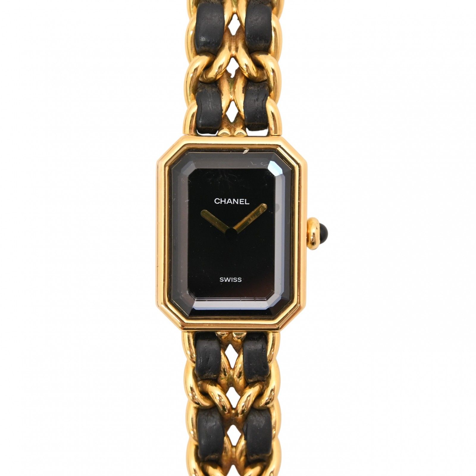 シャネル プルミエール L H0001 腕時計 クォーツ 稼働 Bランク ch33136cc