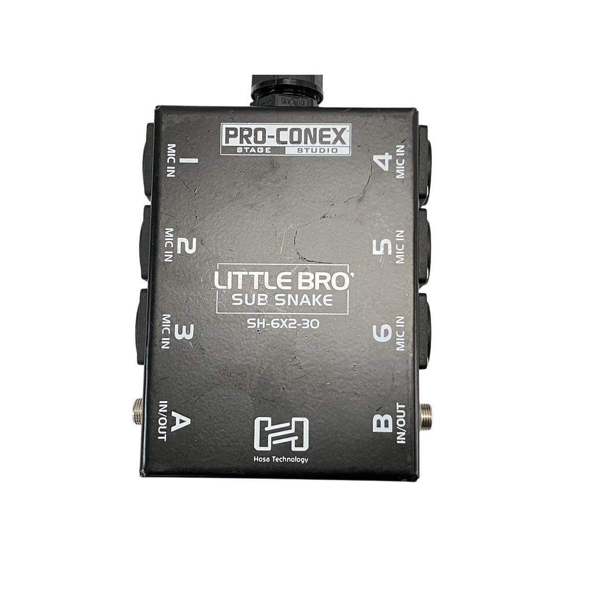 HOSA PRO-CONEX SH-6 X 2-30 ホサ 一体型ライブ用マルチケーブル スネークケーブル