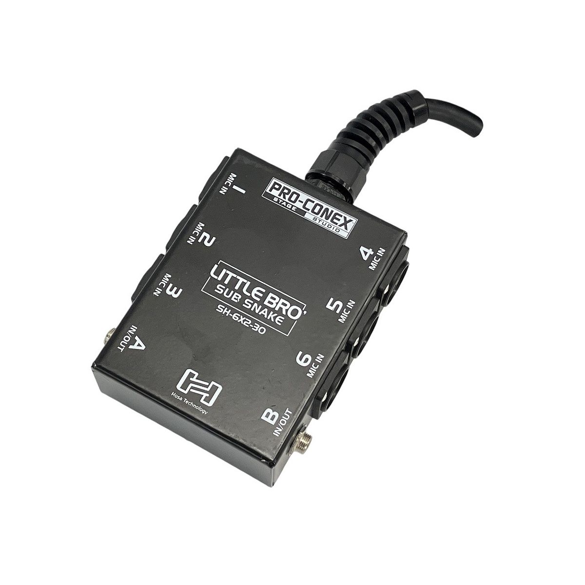 HOSA PRO-CONEX SH-6 X 2-30 ホサ 一体型ライブ用マルチケーブル スネークケーブル