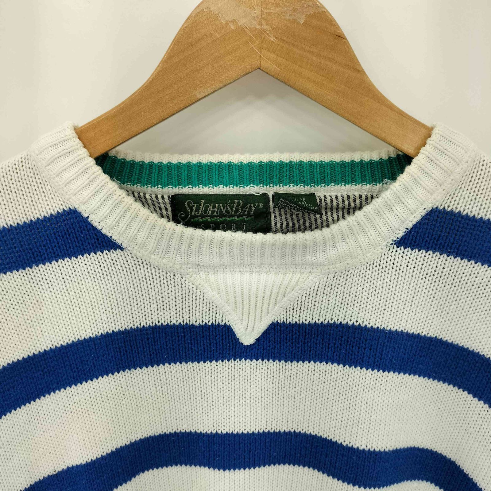 セントジョンズベイ STJOHNS BAY 90s SPORT Vガゼット クルーネック