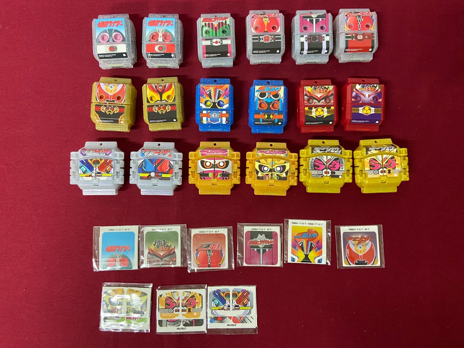 DX レジェンドライダー ゴチゾウ シリーズ 最強フォームバージョン03 仮面ライダー ガヴ 通常9種 最強フォームバージョン9種 計18セット 710