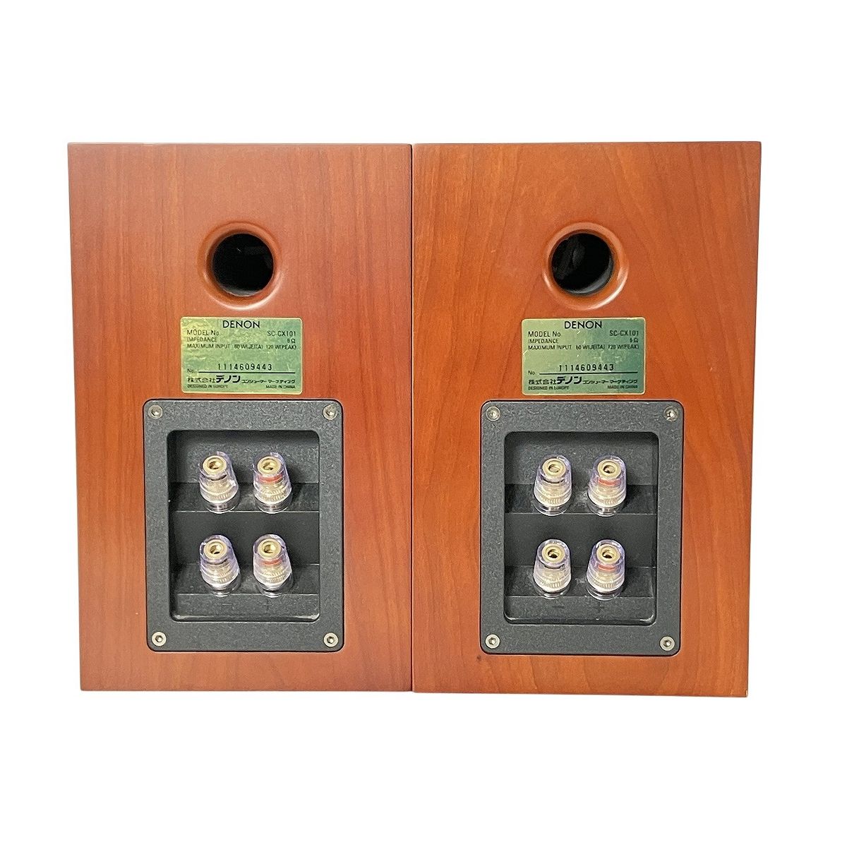  DENON SC CX 101 デノン スピーカー ペア ブックシェルフ 音響機材 その他 プレーヤー