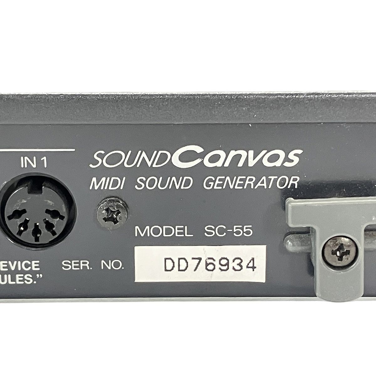 Roland SC-55 Sound Canvas ローランド 音源 モジュール ジャンク