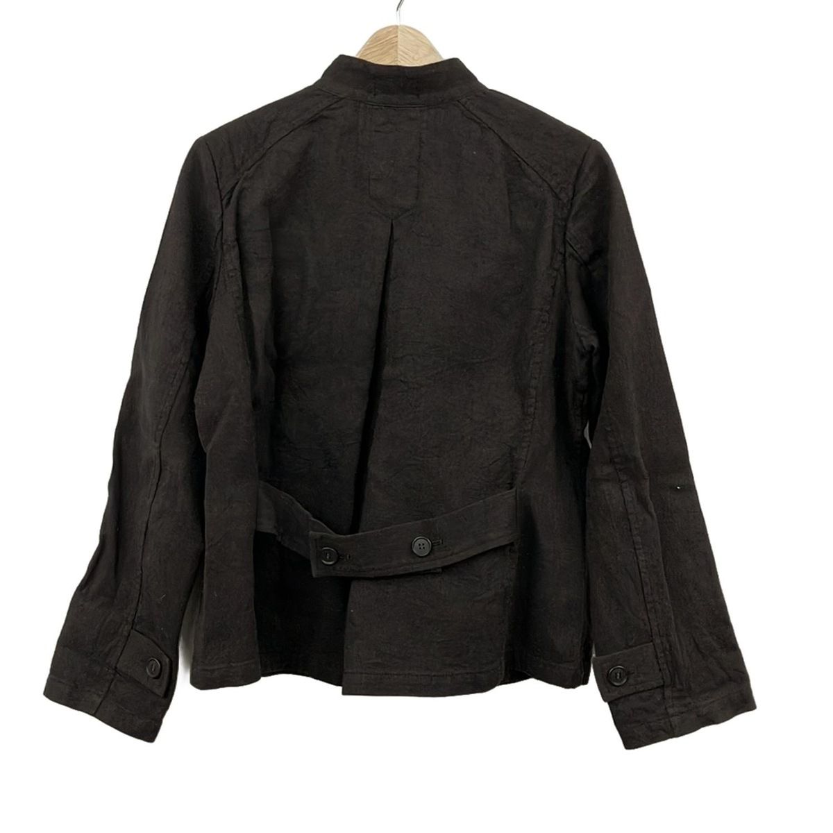 Plantation 変形ショートフレアコート ブラウン プランテーション 茶色